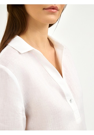 Karaca Kadın Regular Fıt Gömlek-beyaz 12.25s.04.017 Beyaz