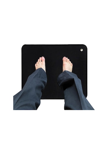 Sandalye Topraklama Matı Ve Topraklama Mouse Pad Uyku Sağlığı İçin Topraklama Pedi Evrensel Terapi Matı 16.4 Ayak Topraklama Kablosuyla Stresi Azaltma