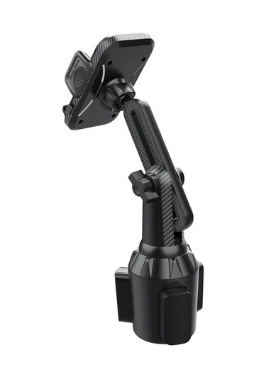 Chuangyinshop Siyah Araç Telefon Tutucu 2025 Yeni Su Bardağı Tipi Ayarlanabilir Telefon Tutacağı