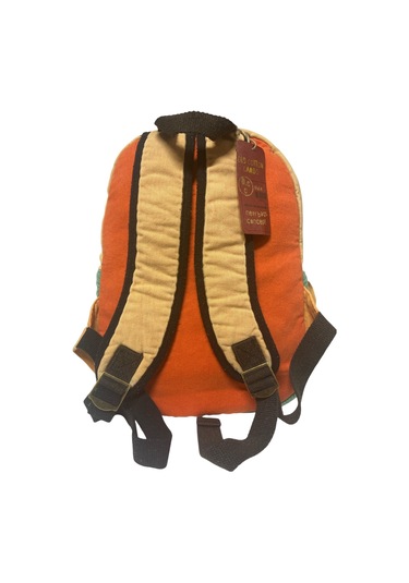 Kaliteli Tek Bölmeli Vintage Disayn Günlük Sırt Gezi Okul Seyahat Çantası Jannie Bag 27 Cm X 40 Cm Haki