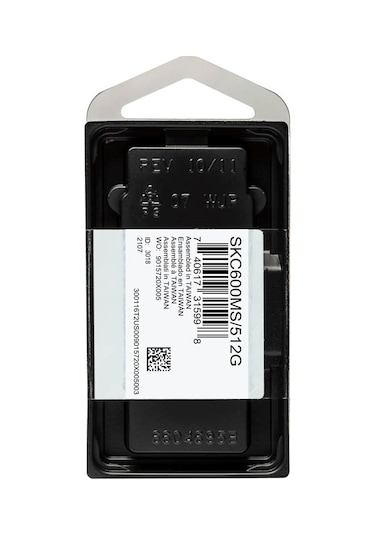 Kingston KC600 SKC600MS/512G 512 GB mSATA SATA 3 SSD