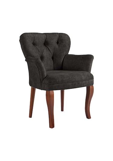 Iona Comfortcraft Luxe Berjer - Kafe Otel Mutfak Sandalyesi Tekli Koltul Füme