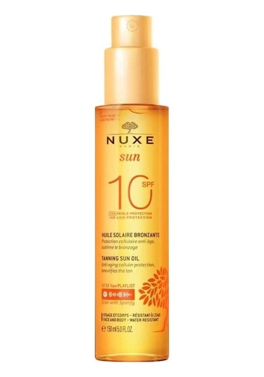 Nuxe Sun SPF10 Bronzlaştırıcı Yüz ve Vücut Yağı 150 ML
