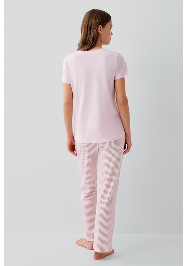 Pierre Cardin Kadın Pembe Pijama Takım Pc9201-s-v1 Pembe