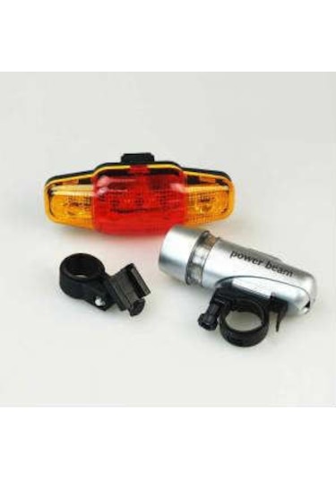 Belderia Bisiklet Lambası Feneri Ön Far Arka Stop Sinyali Çok Renkli