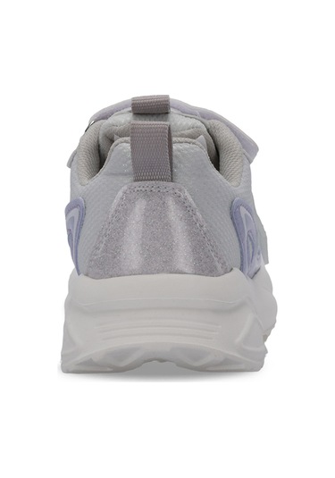 Slazenger KLARION Çocuk Cırt Cırtlı Gri / Mor Günlük Spor Ayakkabısı