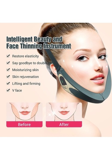 Wondernest Formda Kalma Yüz Yeşil V-line Lichen Kemer Kaldırıcı Bs Yeşil