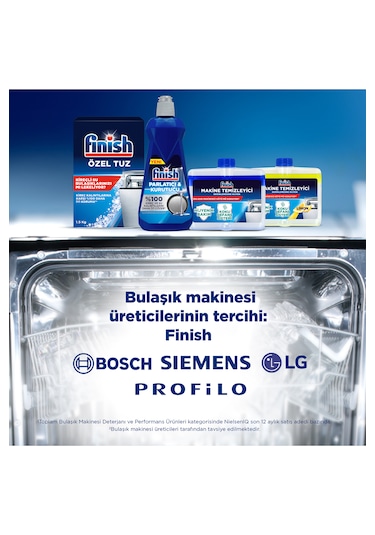 Finish Bulaşık Makinesi Özel Tuzu 2 x 1500 Gr