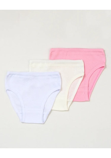 Düz Renkli Külot Seti 3 Adet 337477169 Beyaz