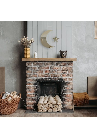 Ay Yıldız Duvar Ayna Tablo Seti Pleksi Ayna Şeffaf