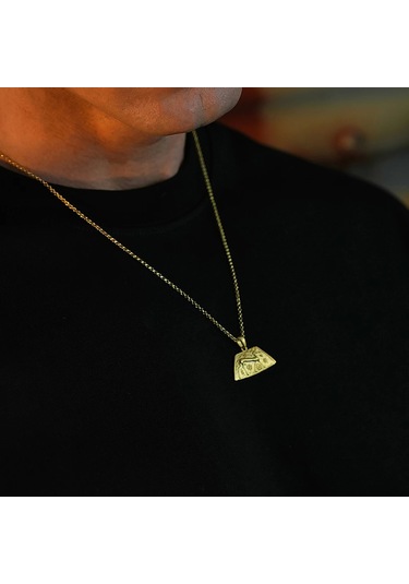 İpek Silver  925 Ayar Gümüş Mitolojik Geyik Unısex Kolye Gümüş