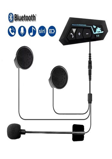 Bt 5.0+edr 820mah Lityum Stereo Hd İnterkom Sesli Asistanlı Bluet