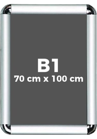 B1 70X100Cm Alüminyum Çerçeve Rondo Köşe Aç Kapa Açılır Kapanır