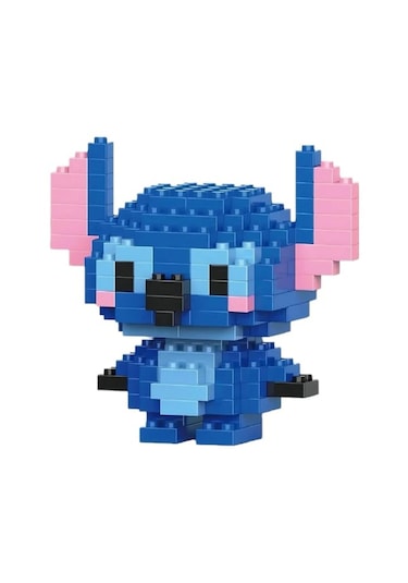 Bricks 3d Puzzle Yapı Blokları Seti - Stitch