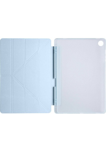 Samsung Galaxy Uyumlu Tab S6 Lite 2024 P620 10.4 İnç Katlanabilir Kalemlikli Standlı Akıllı Kılıf Kapaklı Kılıf