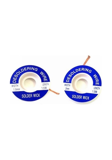 Class Zd-180 Lehim Temizleme Teli 2Li Set 1.5-2Mm