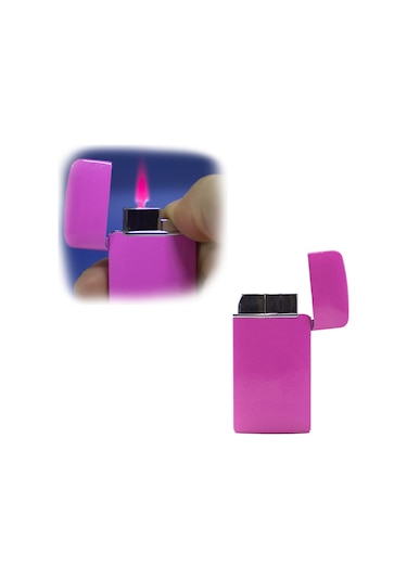 Erzi Metal Pembe Alevli Çakmak