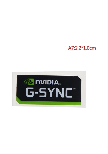 5 Adet Yeni Nvıdıa Gtx Geforce Dizüstü Masaüstü Bilgisayar Etiket Dekoratif Sticker Green