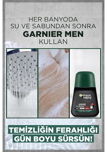 Garnier Men Lekesiz Koruma Erkek Roll-On 50 ML