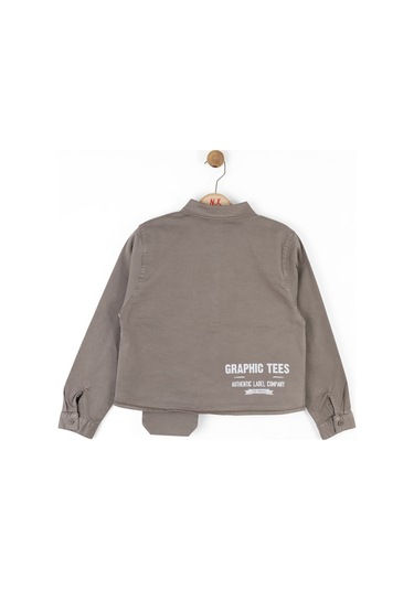 Nk Kids 37814 Kız Çocuk Antrasit Antik Gömlek Antrasit