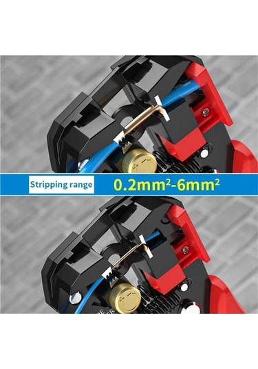 Jialan Profesyonel Elektrikçi Tel Aracı Kablo Tel Striptizci A