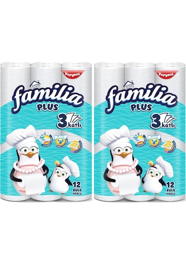 Familia Kağıt Havlu Plus 24 Lü Pk (3 Katlı) (2Pk*12)
