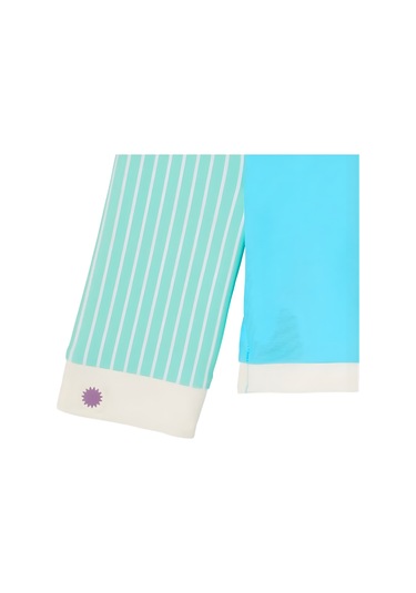 Kietla Uv Korumalı Uzun Kollu Tişört Mayo Blue Striped Mavi