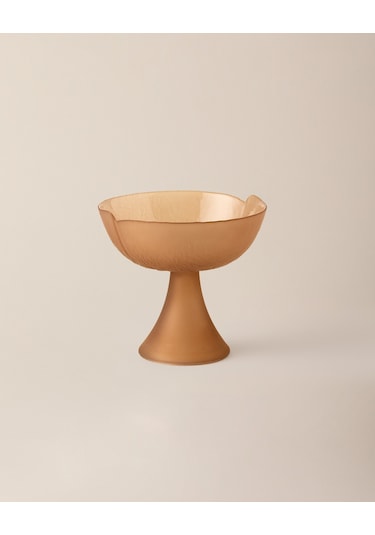 Madame Coco Pivert Ayaklı Kase - Somon - 18 Cm 8684427213551 Pembe