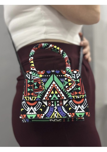 Biçomi Luxe Karma Cilt Çanta Yeşil