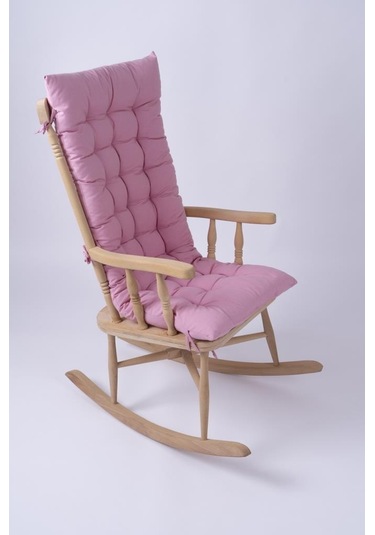 Lüx Sallanan Sandalye Minderi Selen Bağcıklı 120x50cm Sadece Minder Pembe