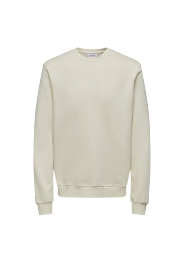 Only Erkek Sweatshirt .22030625 Beyaz