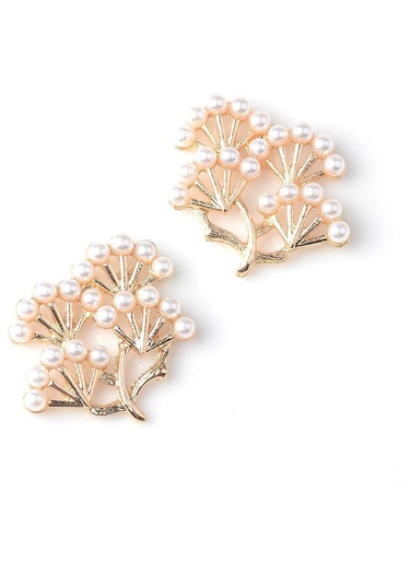 Suntek 4x Alaşım İnci Çam Ağacı Takı Bulguları Küpe