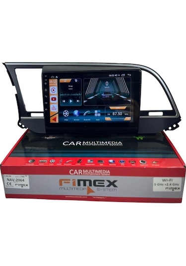 Hyundai Elentra 2015-2018 Fimex 2-64 Dspli Pro Oem Multimedia