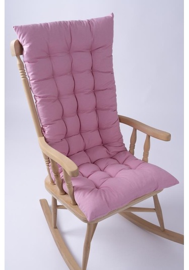 Lüx Sallanan Sandalye Minderi Selen Bağcıklı 120x50cm Sadece Minder Pembe