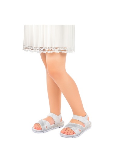 Kiko Kids Kız Çocuk Sandalet Arz 2349 Beyaz