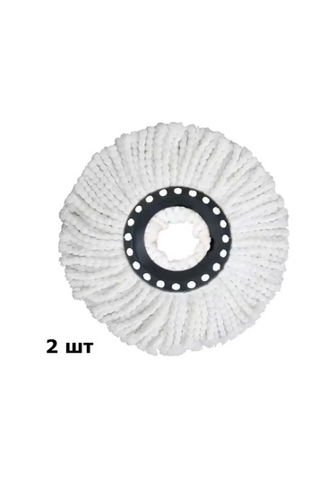 Total Reine Mikrofiber Mop Başlığı Yuvarlak 2 Adet. 259077496