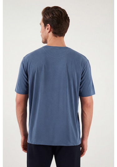 Buratti Erkek T Shirt 5902985 İndigo İndigo