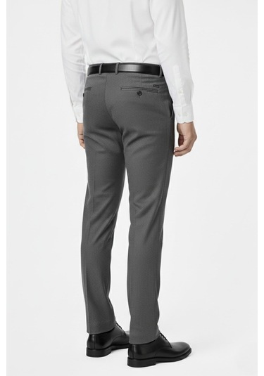 Erkek Regular Fit Kumaş Pantolon Likra Kumaş Bgl-st05034 K.Gri