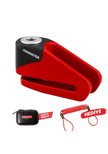 Knmaster Dl410 Disk Kilidi Motosiklet Kilidi Çelik Pim Hatı