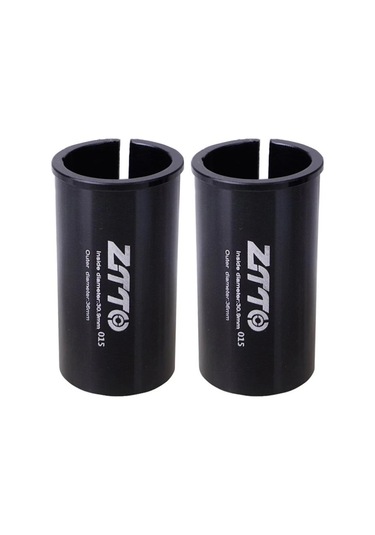 Sones 30,9-36 Mm 015 2 Adet Ztto Bisiklet Sele Borusu Dönüşüm Manşonu Redüktör Kapağı Siyah