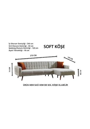 Soft Köşe Koltuk