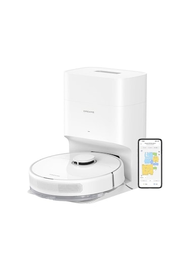 Dreame D10 Plus Gen 2 Toz İstasyonlu Robot Süpürge Beyaz
