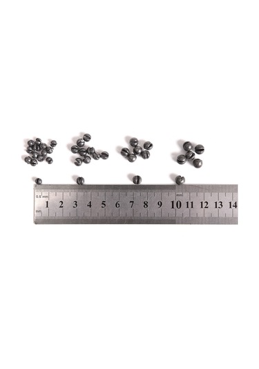 Geeroyoo Mavi Kutulu Yumuşak Açık Bölmeli Kurşun Ağırlık, 40g, İnce Teli Zarfaltmaz Tutar, Parmak İle Basarak Kullanın