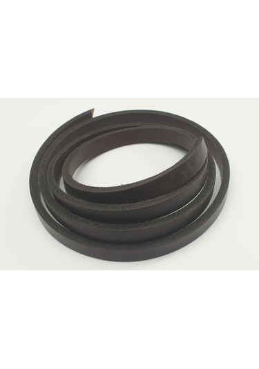 20 Mm Yassı Deri Kayış 2 Metre 20 Mm / Siyah