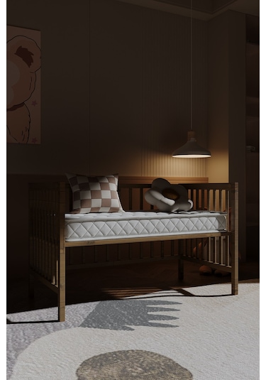 Argimo Alba 10 Cm Sünger Bebek Beşik Park Yatağı 60x120