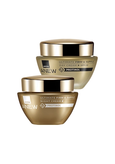 Avon Anew Ultimate Firm & Supple Gece Ve Gündüz Krem Seti