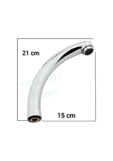 Yapi Kalite Mix Lavabo Kuğu Borusu Kısa Mixkısa Krom