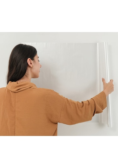 Beyaz Yazı Tahtası 120X200Cm 2 Adet Statik Kağıt Tahta