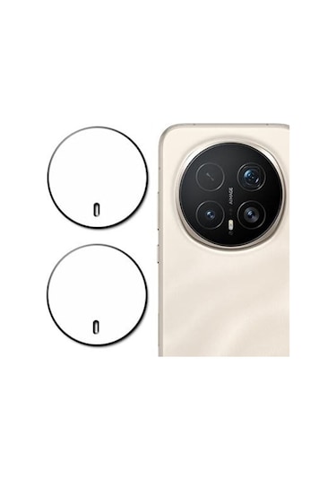 Honor Magic 8 Pro Esnek Nano Kamera Lens Koruyucu 2 Adet Şeffaf