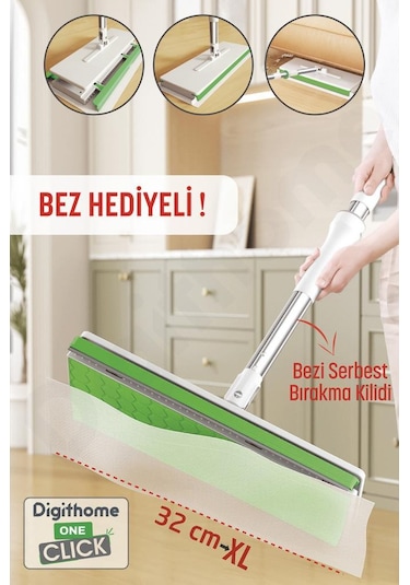 Digithome One Click Akıllı Mop Paleti XL 32 CM